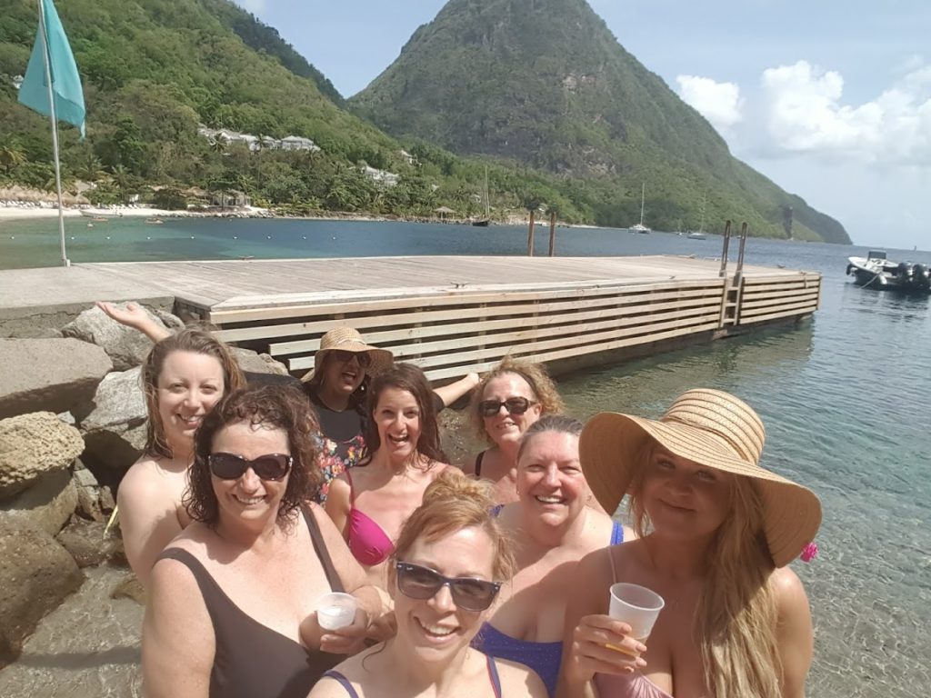 Laurie Keith is in St Lucia with Romantic Planet Vacations team of destination wedding experts