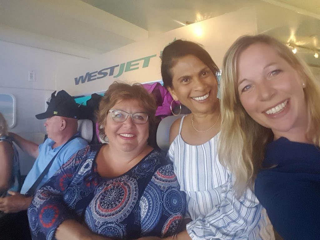 Westjet and Romantic Planet Vacations meet up at the Blue Jays Game in Toronto