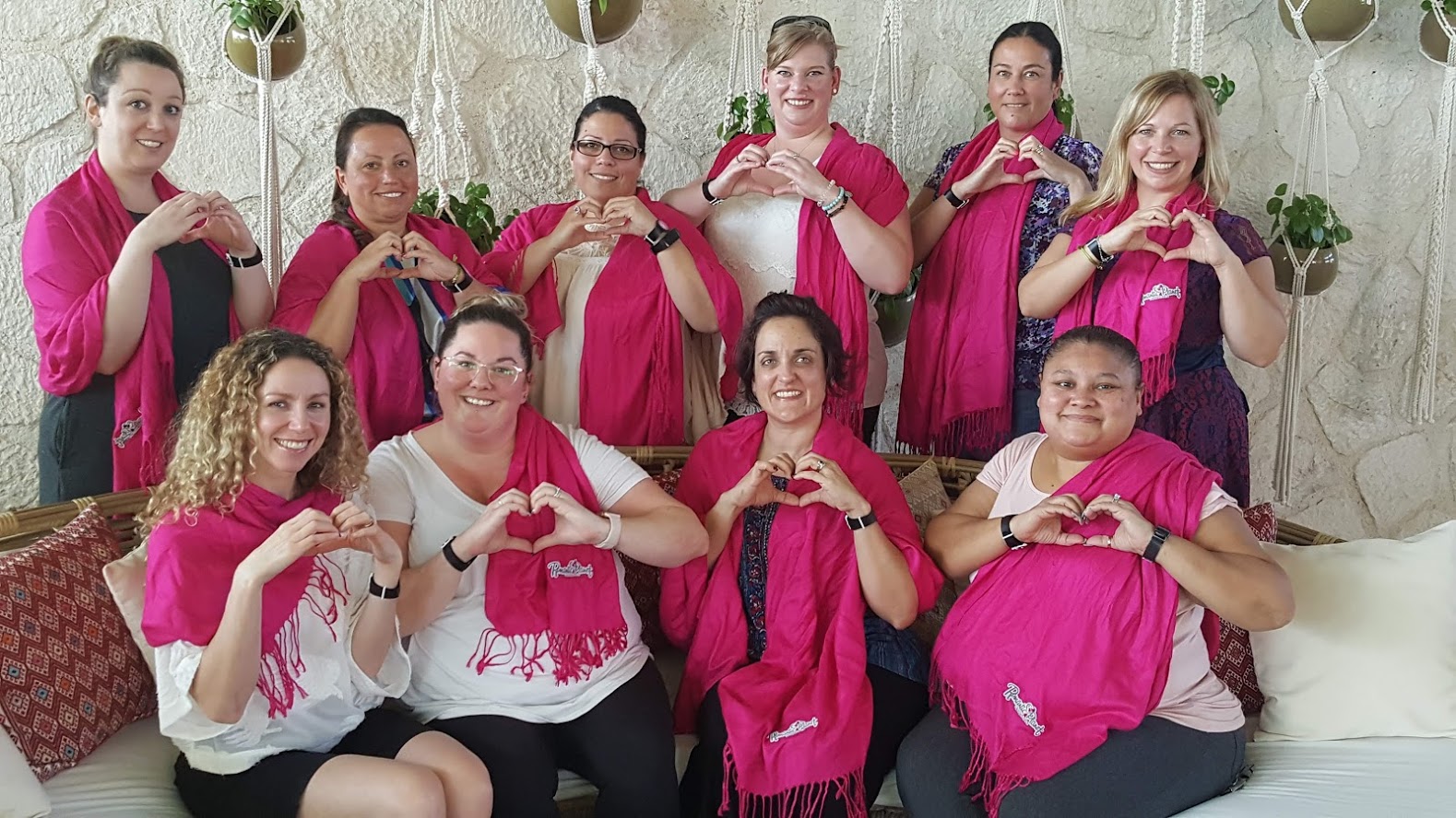 The team at Romantic Planet Vacations attends Love Mexico in Hotel Xcaret