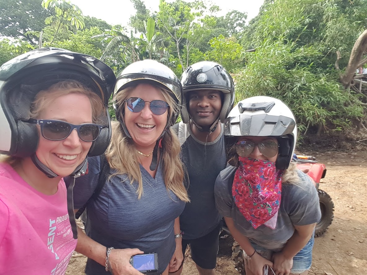 Laurie Keith, Debbie Stellinga, Shekhar Karwade and Kim Larsen in Punta Cana